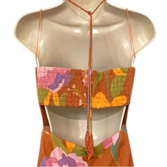 Caroline Constas Floral Embroidered Maxi Dress - Picture 7 of 14